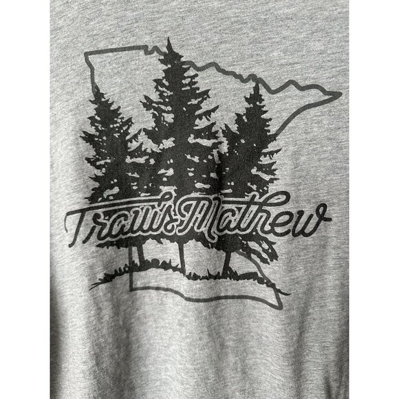 Travis Mathew “DONTCHA KNOW” MINNESOTA TEE T- Shirt Mens Size Large Gray - Picture 5 of 7